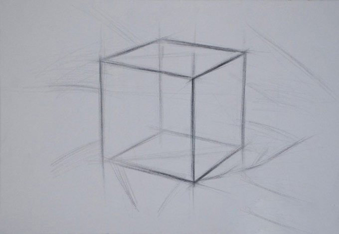 如何画立方体素描 超详细步骤教程 新片场